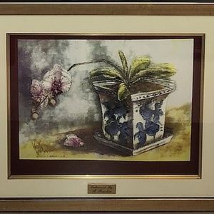 Japanese Planter Wall Art in 3D